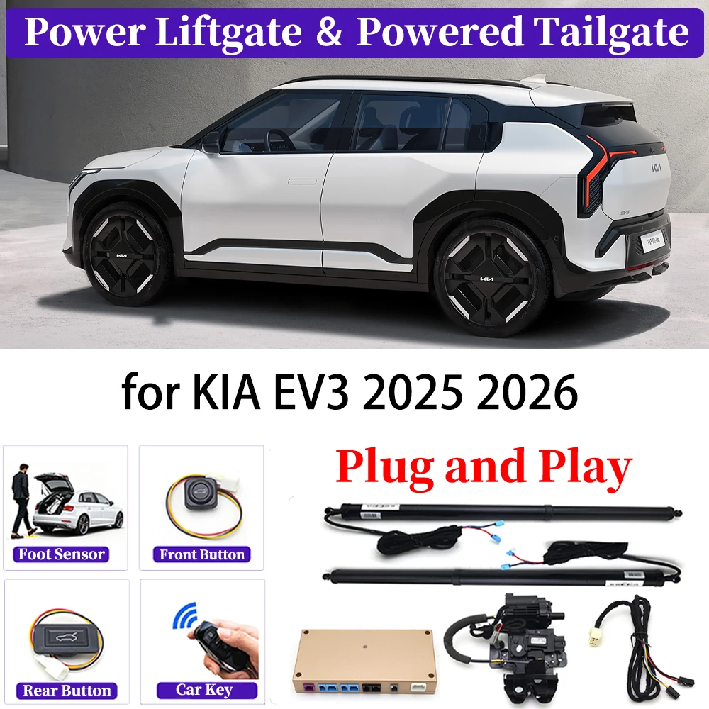 

ZJCGO for KIA EV5 2025 2026 OEM Upgrade Car Automatic Power Liftgate Kit Smart Auto Electric Tailgate System Plug and play