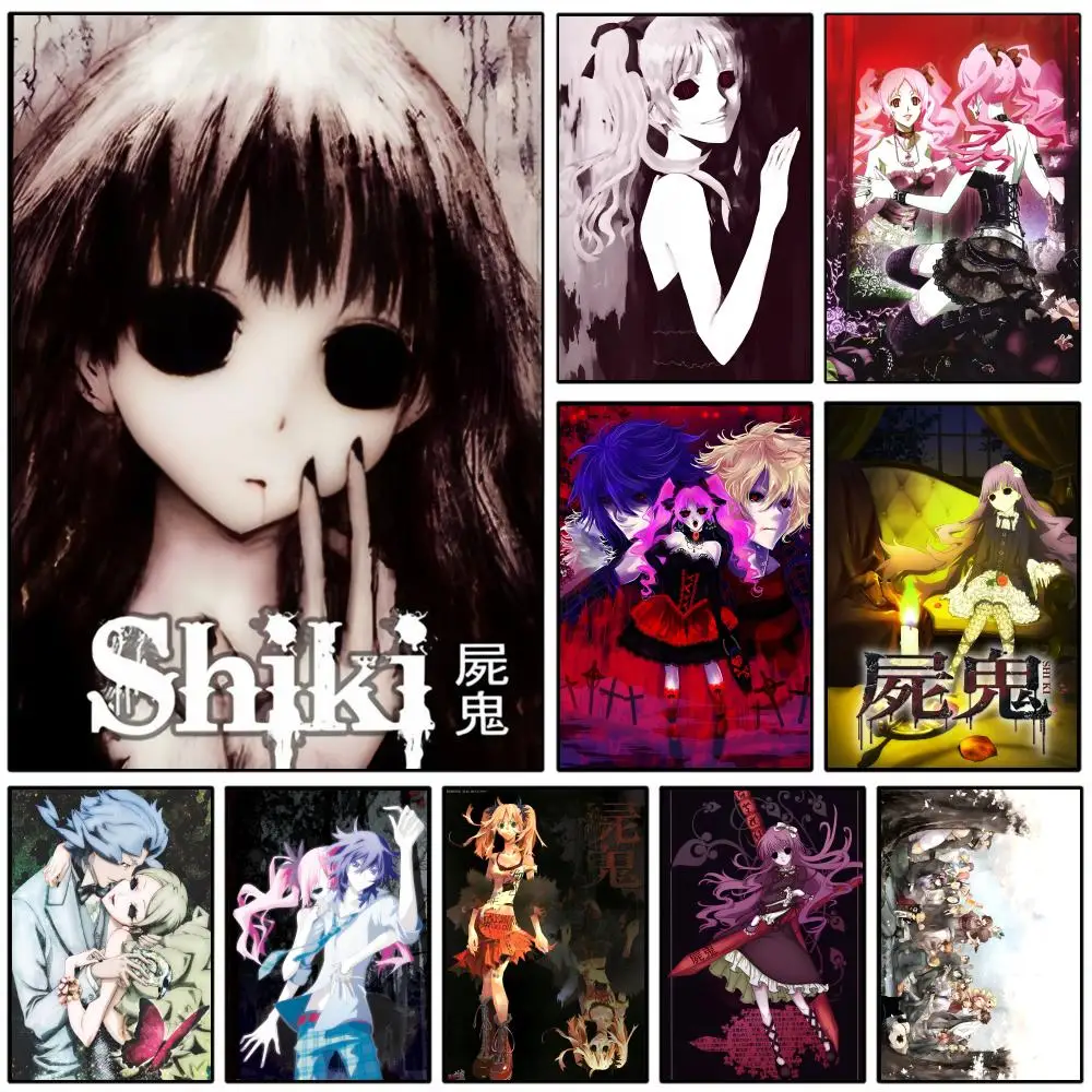 S-Shiki Poster HD Art Sticky Wall Waterproof Home Living Room Bedroom Bar Aesthetic Decoration
