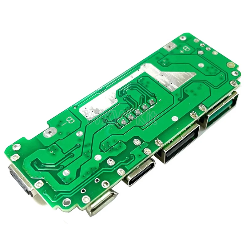 LED Dual USB 5V 2.4A Micro/Type-C USB Mobile Power Bank 18650 Charging Module Lithium Battery Charger Board Circuit Protection
