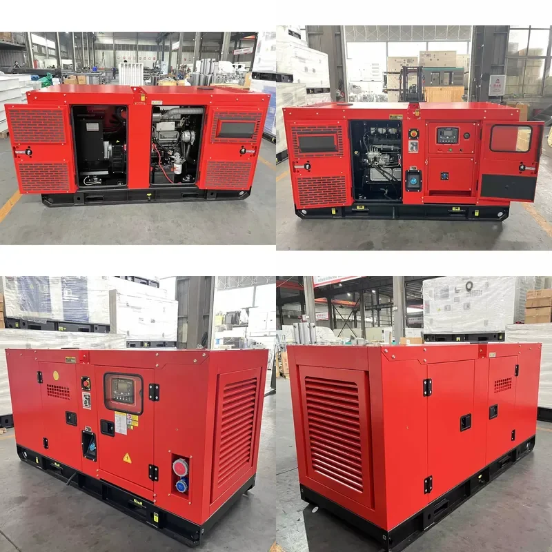 3 Phase 15 KVA 12 KW Silent Generator with Auto Start Remote Start Open Frame