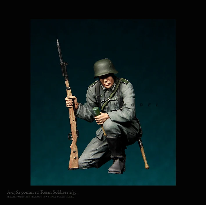 1/35 Resin Soldier model kits figure colorless and self-assembled  A-1362