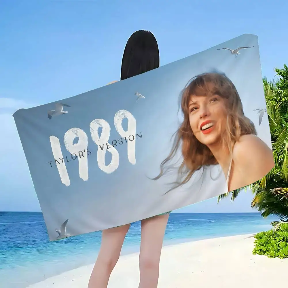 T-Taylor S-SwiftS Singer Big Microfiber Beach Towels Quick Dry Towel Sand Beach Towels Pool Towel for Travel Swim Pool Yoga