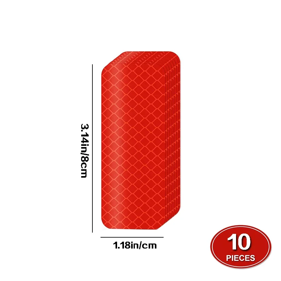10 PCS Red