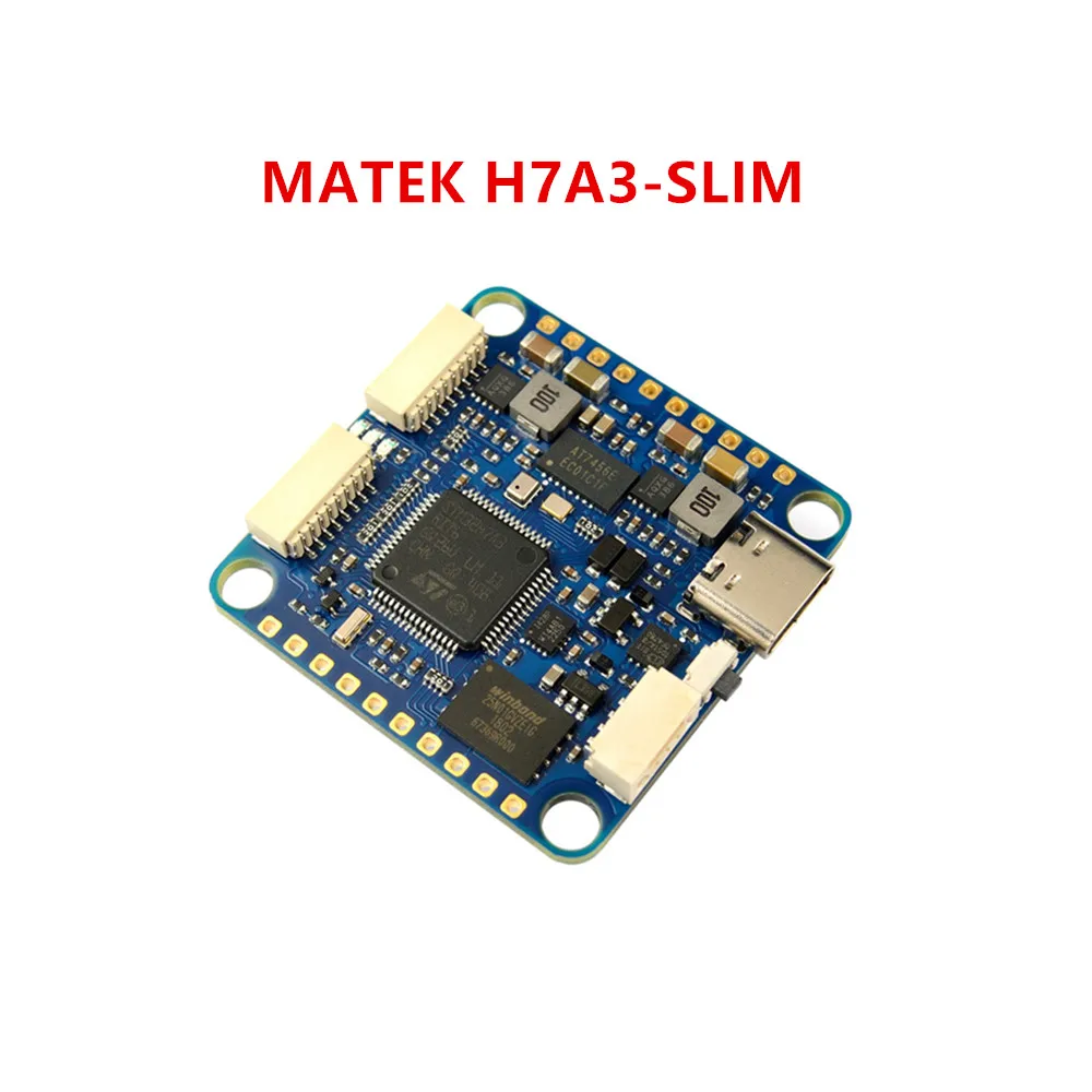 MATEK Mateksys H7A3-SLIM FLIGHT CONTROLLER ICM42688P SPL06-001 OSD 11x PWM out BEC5V/9V For X8 FPV Racing Drone