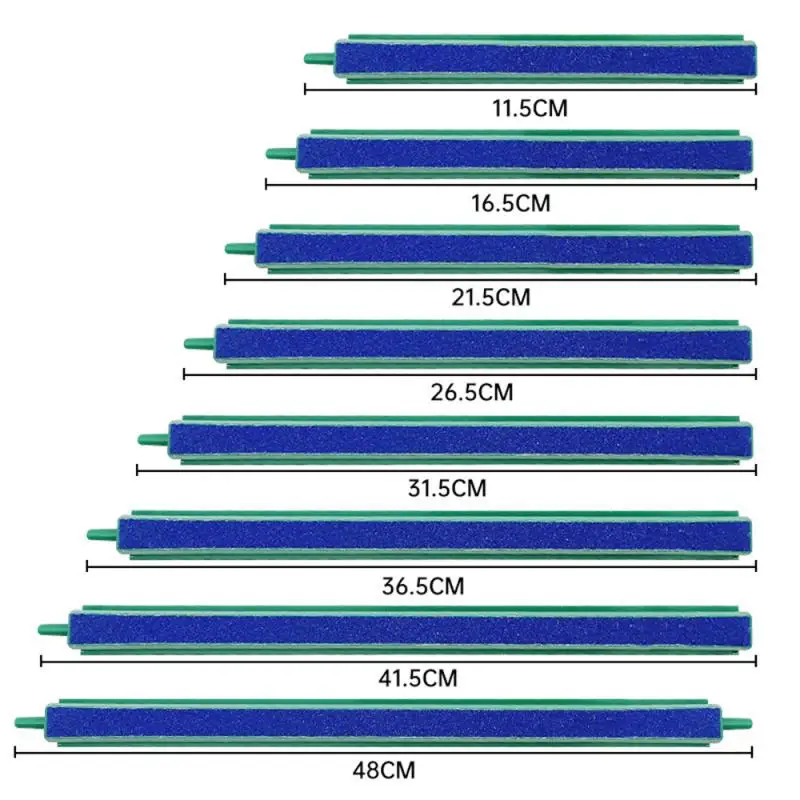 10/15/20/25/30/35/40cm Air Pump Sand Stone Aquarium Oxygen Pump Fresh Air Stone Bubble Bar Aquarium Fish Tank Aerator Pump