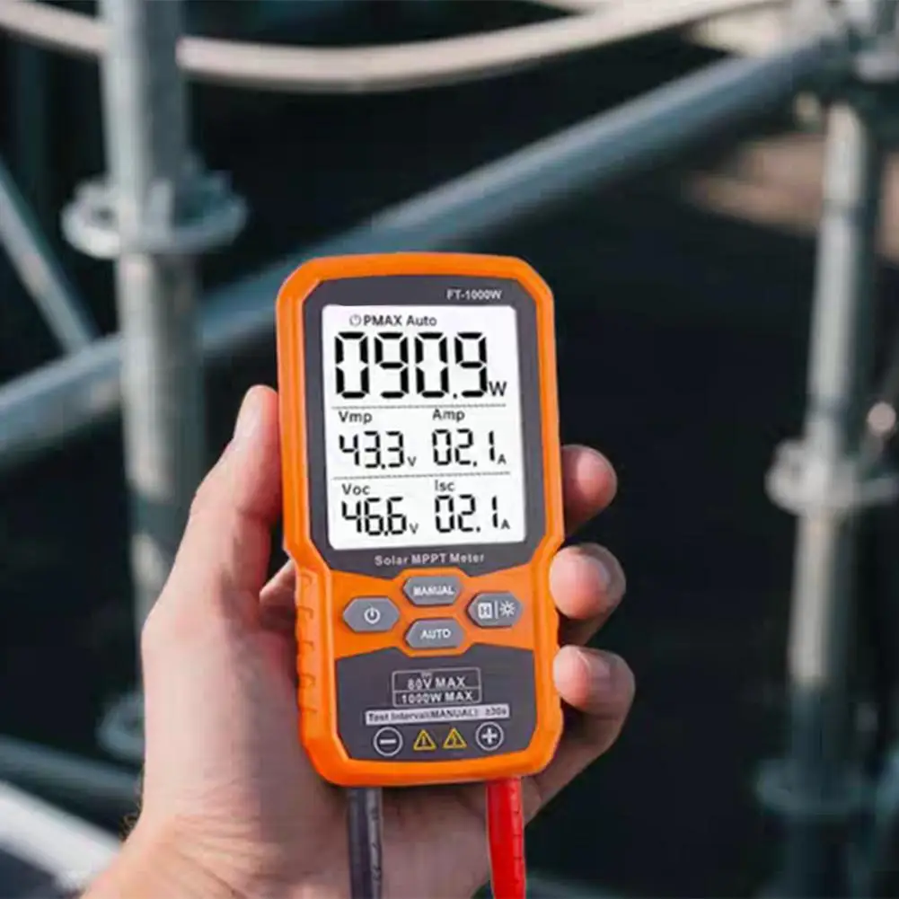 FT-1000W MPPT Solar Power Meter with CMC and ROHS rtification for Complian and Reliable Photovoltaic Module Testing