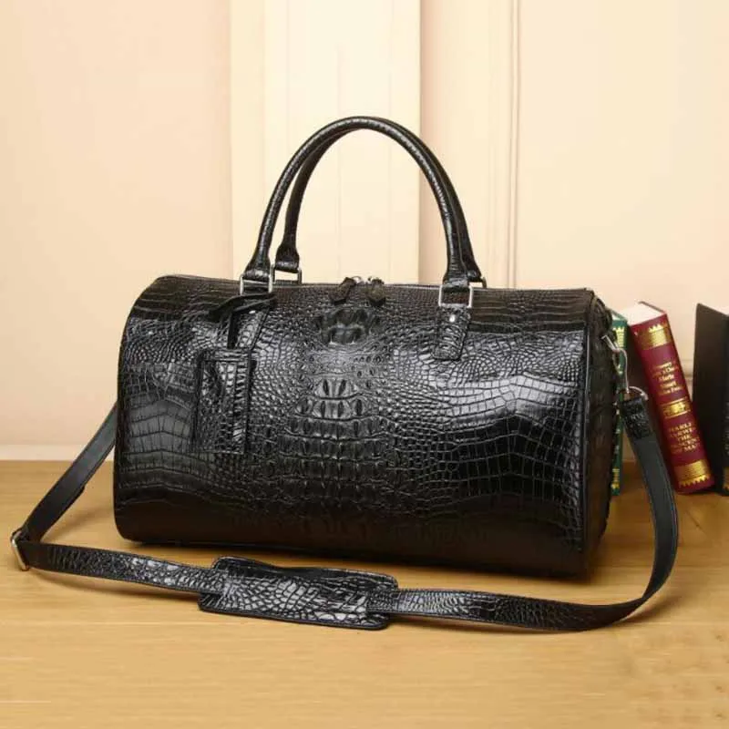 

Leather Tote Bag New 2022 Crocodile Pattern Large Capacity Famous Designer Bag Leather Luxury Handbag Diagonal Shoulder Bag