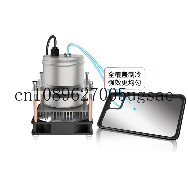 

Mobile phone water-cooled radiator, semiconductor cooling, silent live streaming cooling fan