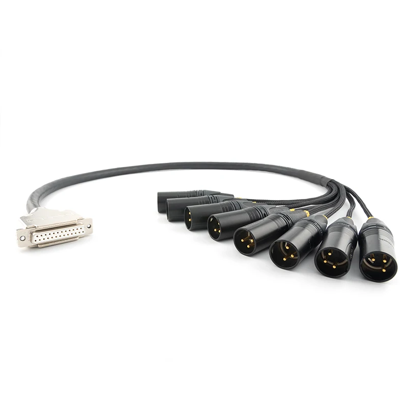 لتقوم بها بنفسك اليابان Mogami 2932 8 قناة DB25-XLR ذكر/أنثى ثعبان متوازن الصوت كابل التناظرية مسجل واجهة كابل 1m2m3m5m