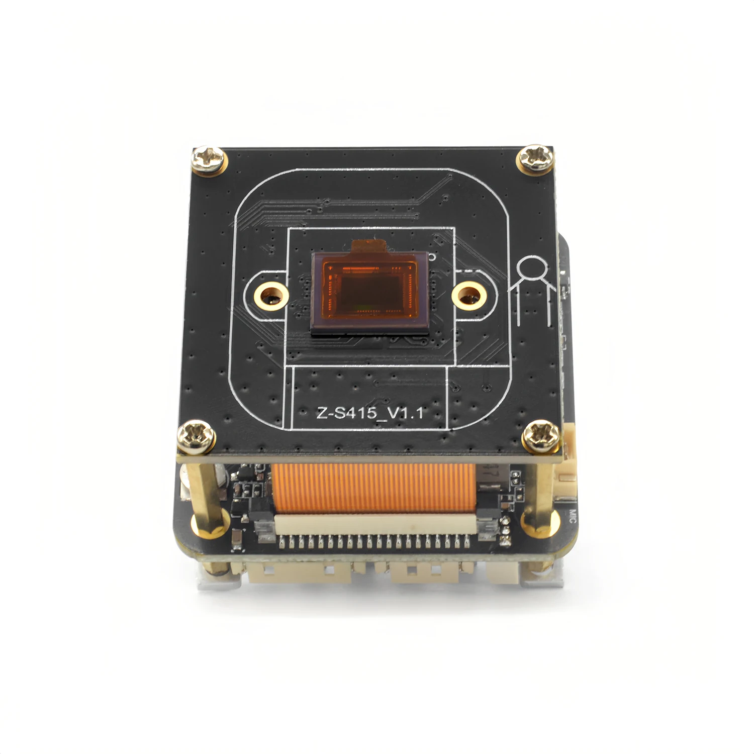 4K AI ISP IP Camera Module IMX415 Starvis CMOS Sensor 1/2.8inch Low Light 120dB True WDR 8MP Resolution 30fps POE Security