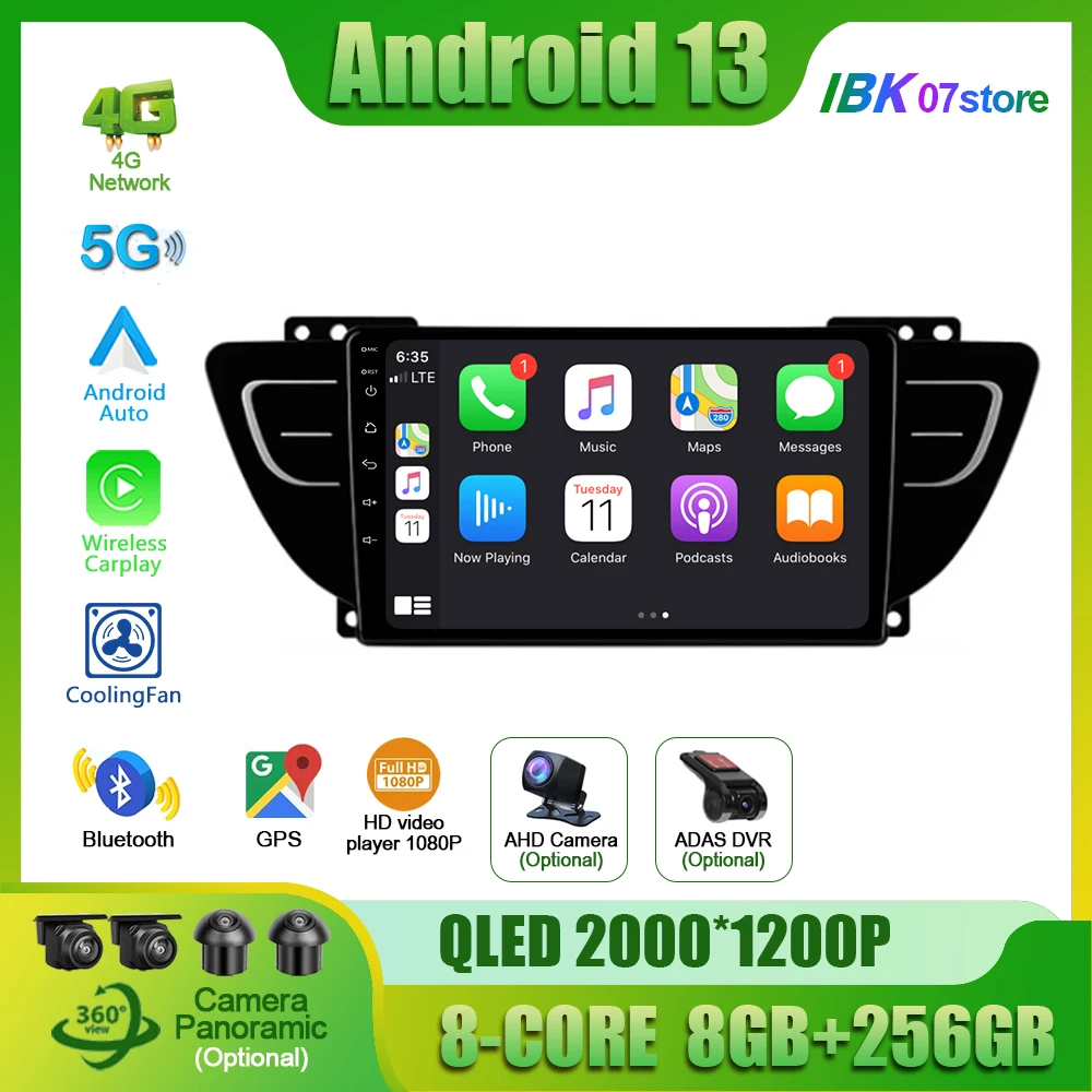 

For Geely Atlas NL-3 2016 - 2020 Android Car Radio Video Multimedia Player Navigation GPS Carplay Auto intelligent car system