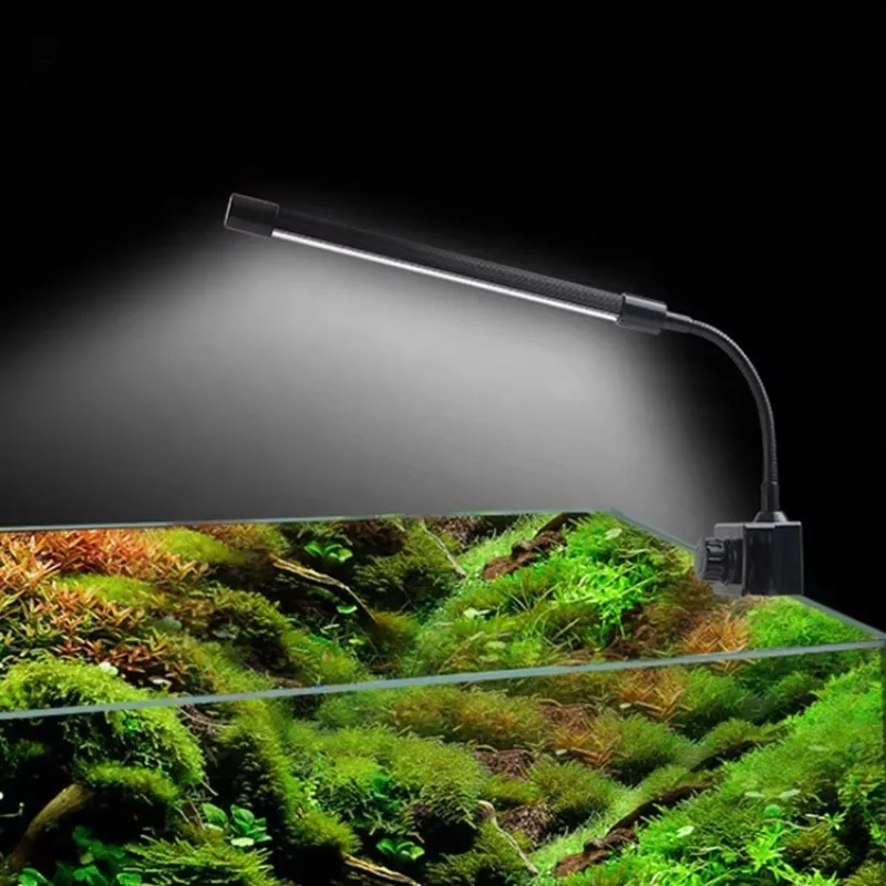 Factory Supply Home Mini Aquarium Light Led USB Charging Fish Tank Aquarium Light With Clamp