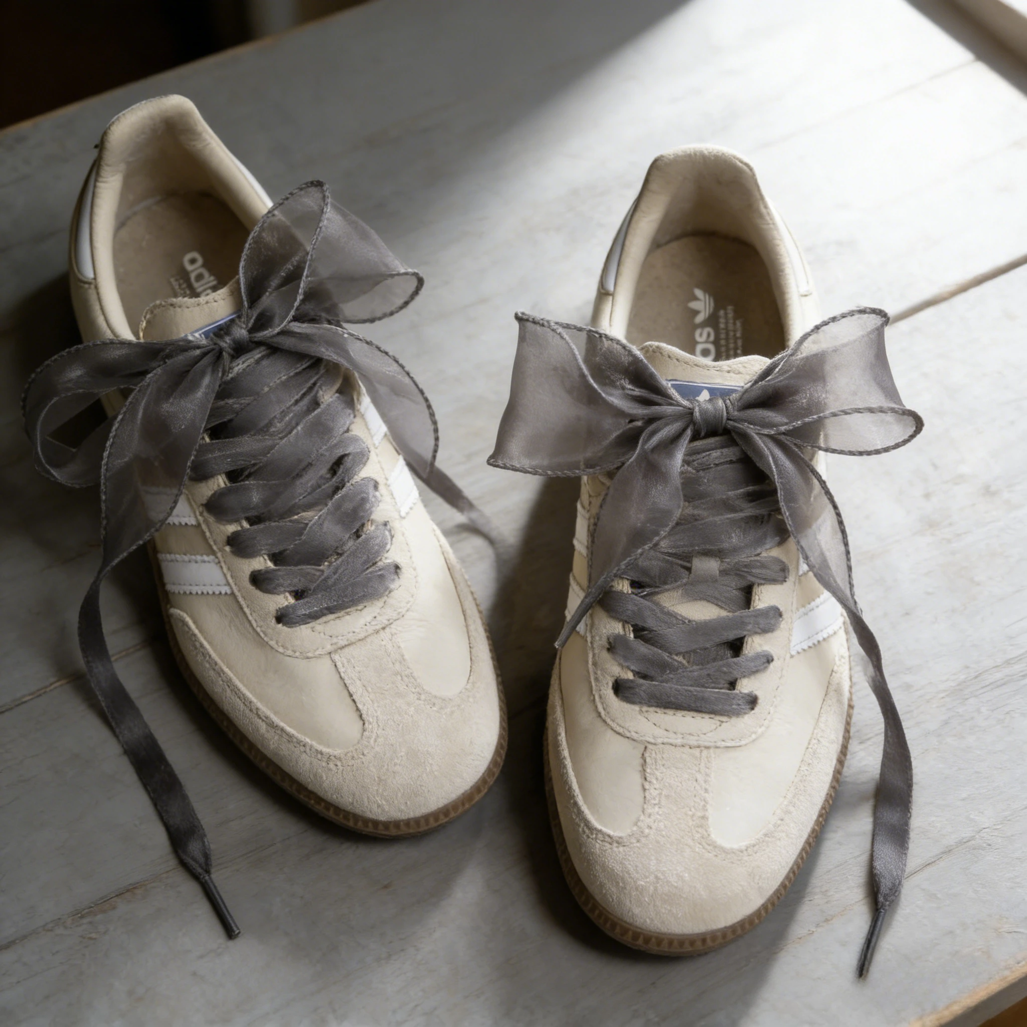 4cm Silk Lace Chiffon Yarn Shoelaces Wider Flat Shoelaces Sneakers Rope Laces for Shoes 100/120/140/160CM Shoes Accessories