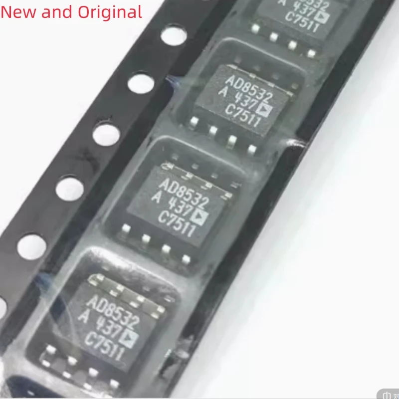 

New and Original AD8532ARZ AD8532AR AD8532A AD8532 SOP8 Low Cost 250mA Output Single-Supply Amplifiers