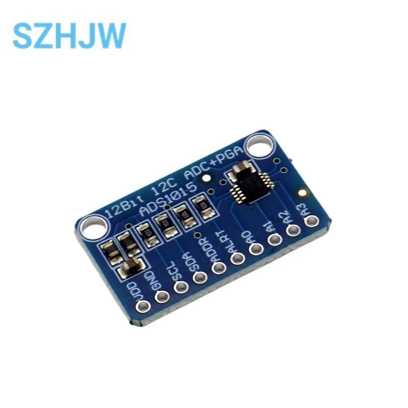 ADS1115 ADS1015 16 Bit I2C Module Precision ADC 4 Channel Development Board Pro Gain Amplifier 2.0V to 5.5V for Arduino RPi