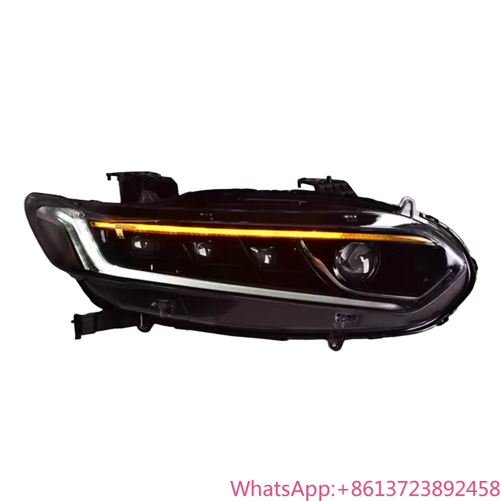 

For Upgrade LED Car Front Lamps Assembly for 10th Honda Accord 2018-2022 Auto Headlights Projector Lens Plug and Play Accessorie
