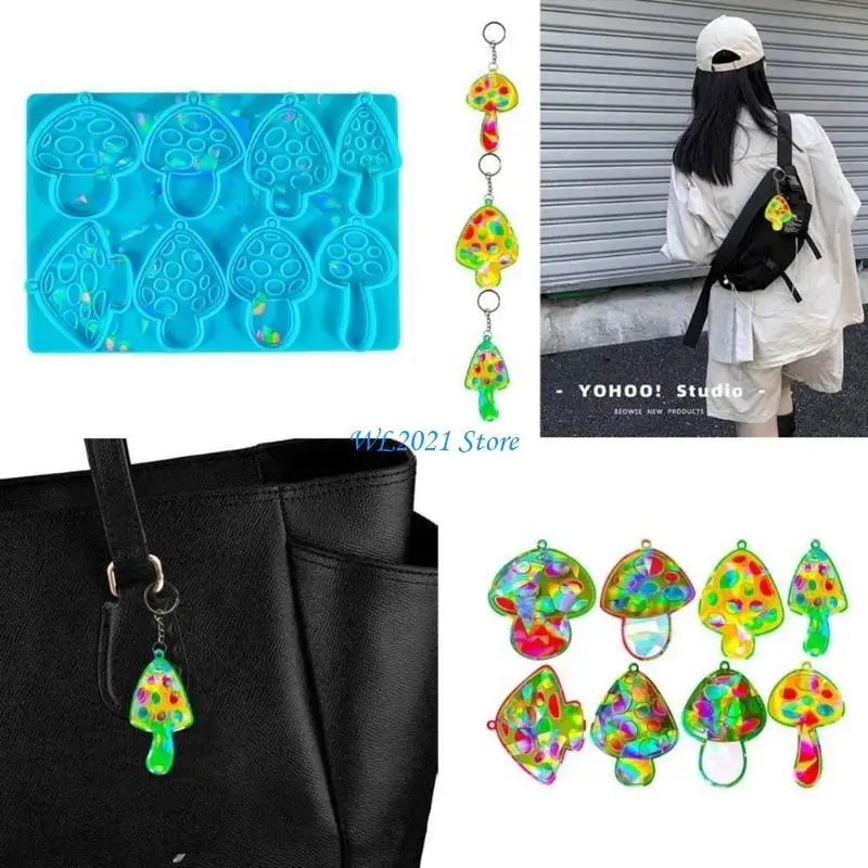 قوالب السيليكون المجسم G5GC G5GC لتصنيع مجوهرات قلادة قلادة DIY