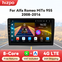 Hizpo Car Intelligent Systems For Alfa Romeo Mito 955 2008 -2016 GPS Wireless CarPlay Android Auto Radio Multimedia 8 Core DSP