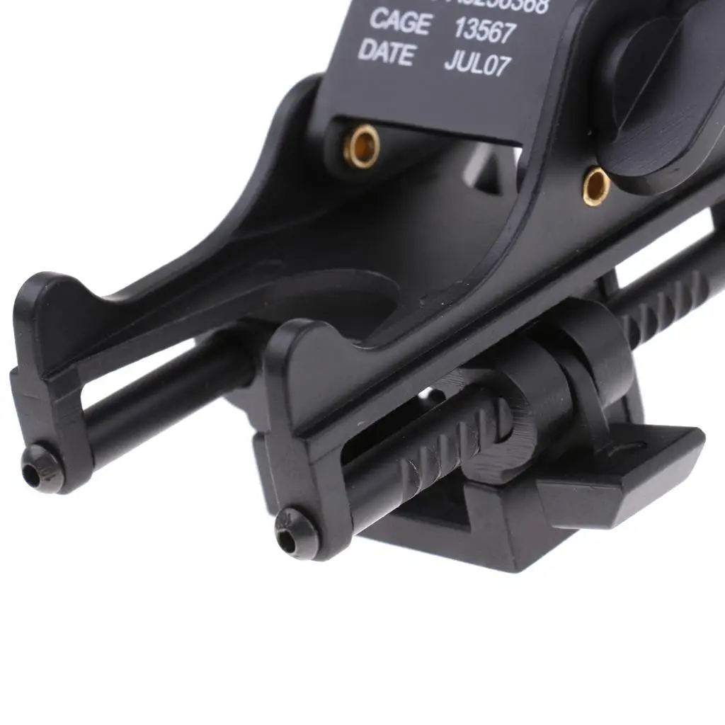 Night Hiking Goggles Holder Metal Mount Vision Holder Adjustable Flip Design for PSV-14 Outdoor Activities