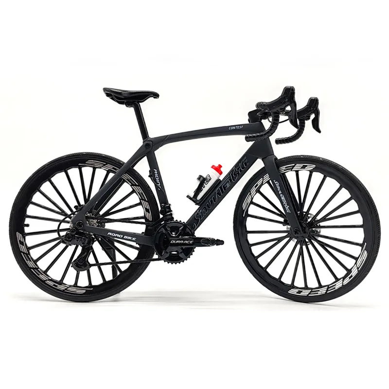 جديد 1:8 نموذج دراجة صغير مصنوع من خليط معدني دييكاست متعدد الألوان دراجات معدنية على شكل إصبع جبلي مجموعة محاكاة ألعاب هدايا