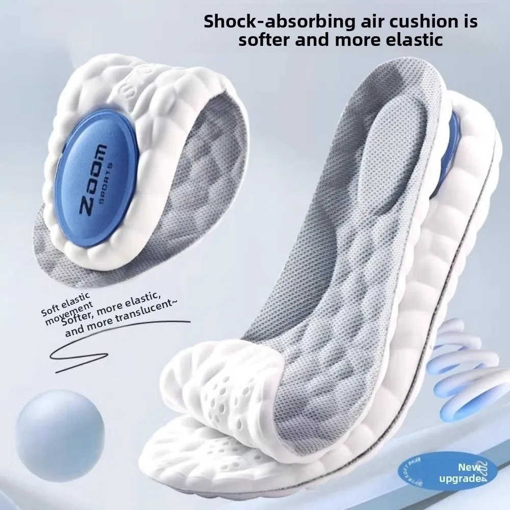 

1 Pair New 4D Soft Plantar Fasciitis Insole Breathable Arch Support Shoe Pads Shock Absorption Orthopedic Inserts Daily Use