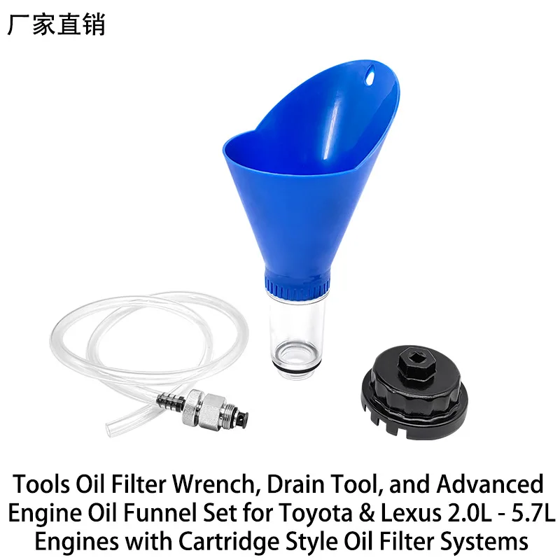 

For Toyota Lexus 2.0 L-5.7 Oil Filter System with Cartridge