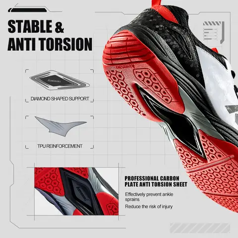 8 best sales पुरुषों के बैडमिंटन जूते - №3