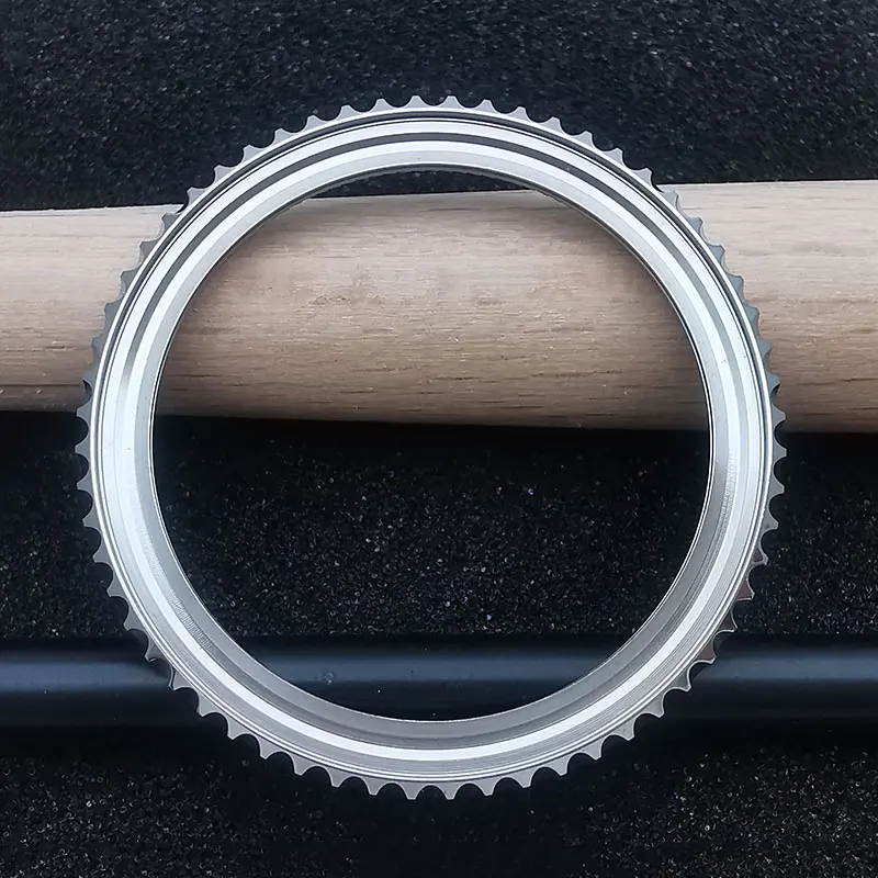 

For RLX 40MM Submariner 116610 116613 904L Stainless Steel Fluted Watch Bezel Ring Base Aftermarket Watch Parts