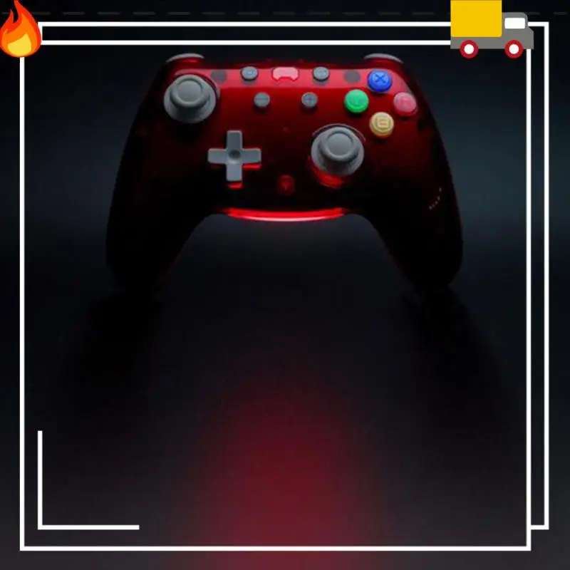 

For PB TAILS CRUSH Wireless Gamepad For Computer Edition Dual Hall Bluetooth RGB Lighting Switch Grip, Durable Easy To Use A