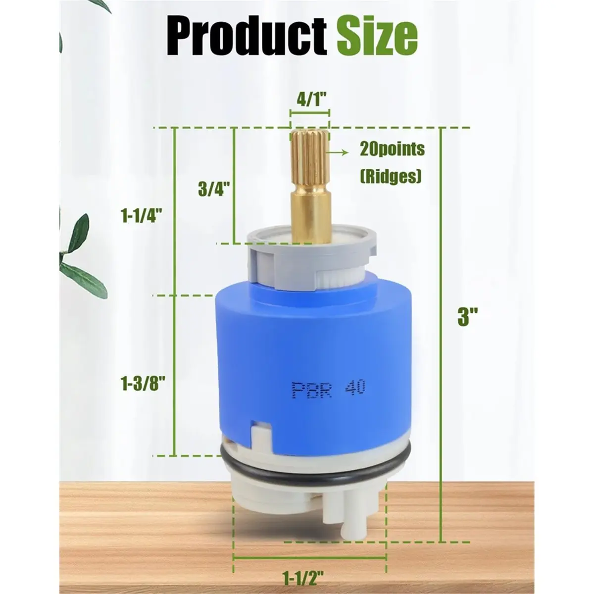 

【frki】 PBR 40 Faucet Fit for La Torre -92-298 & , Single Lever Shower Tub Repair