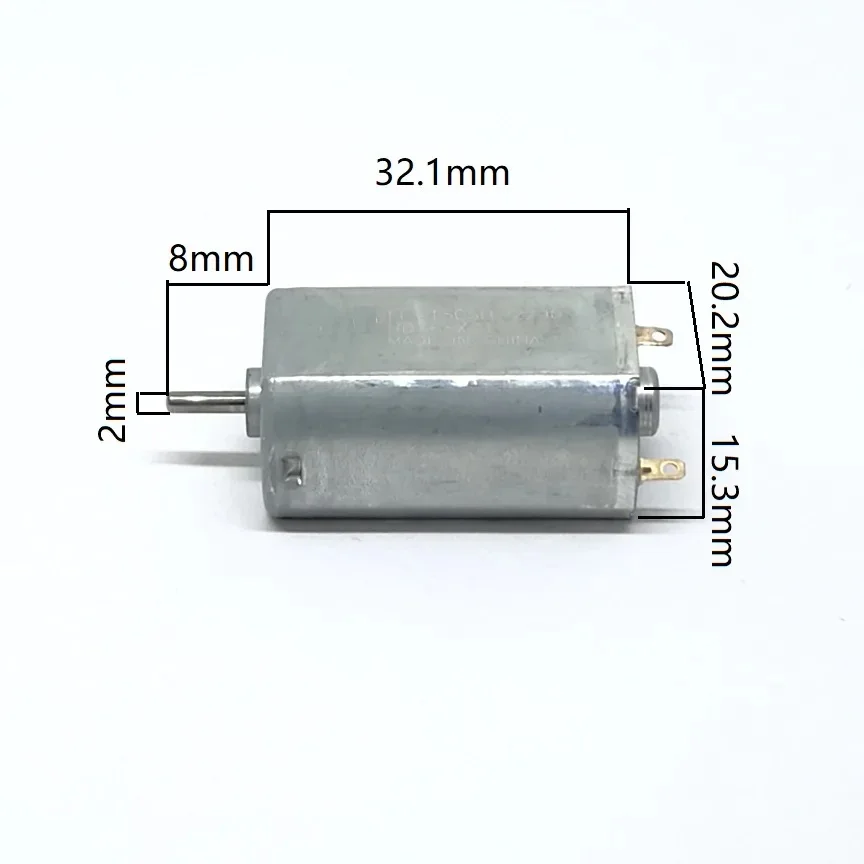 1PCS FF-180SH-2290 DC Motor 1.5-6VDC 180 for Electric Toothbrush/Hair Clipper/Shave