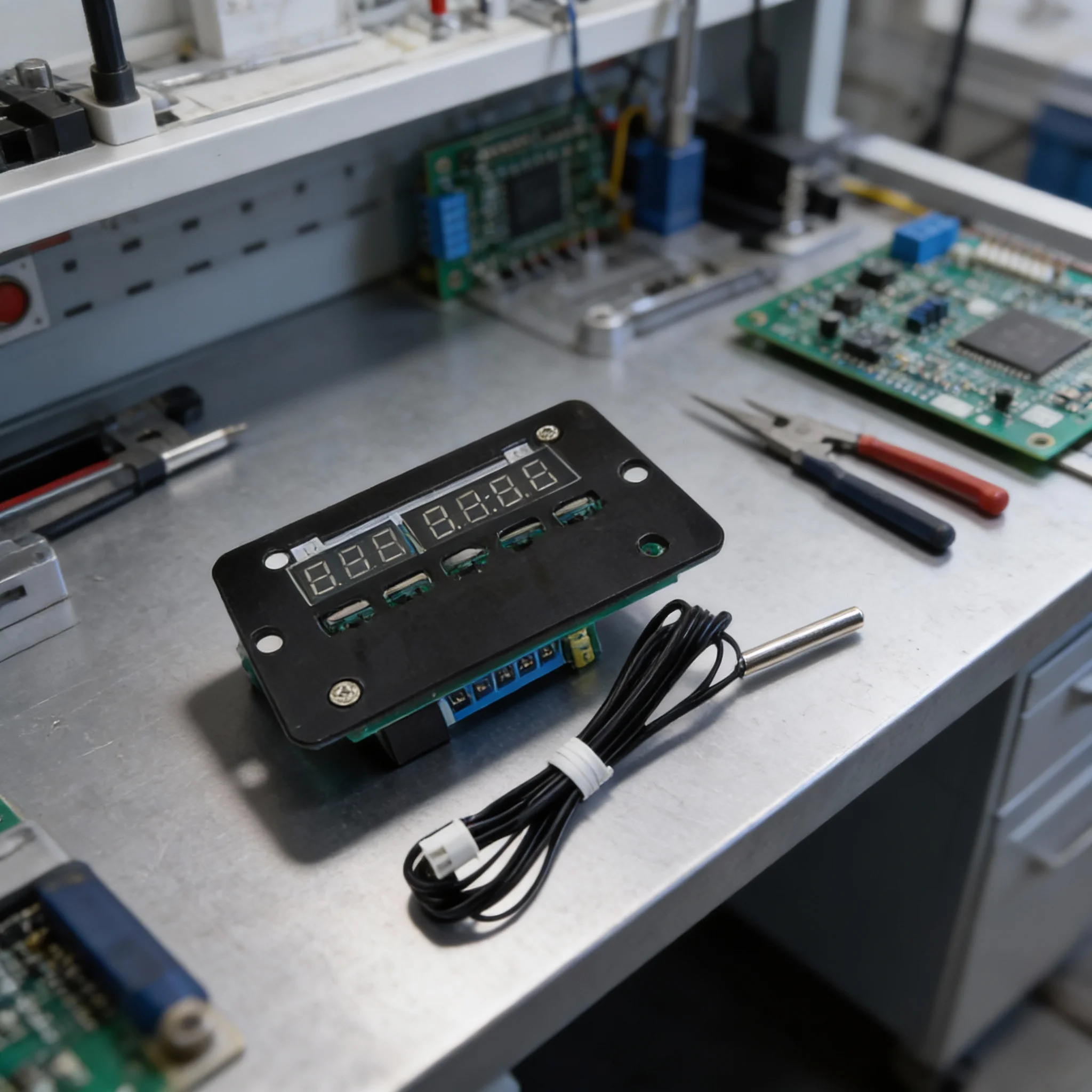 

1 шт. цифровой микрокомпьютерный регулятор температуры ZFX-W1020 с таймером 12 В 24 В интеллектуальный регулятор температуры