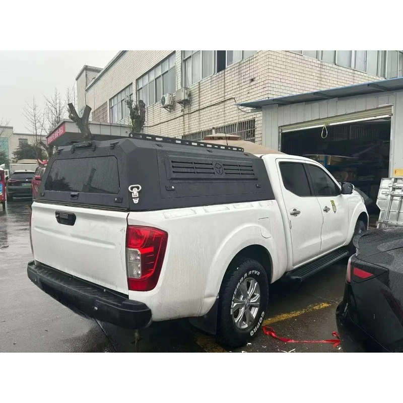 Factory Supply Aluminum Alloy Hardtop Truck Canopy with Rain Profile Hinged