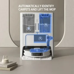 2024New Ecovacs DEEBOT T20 Pro Plus Robot aspirapolvere per pavimenti autopulente per uso domestico con Dock di riempimento per lavaggio vuoto