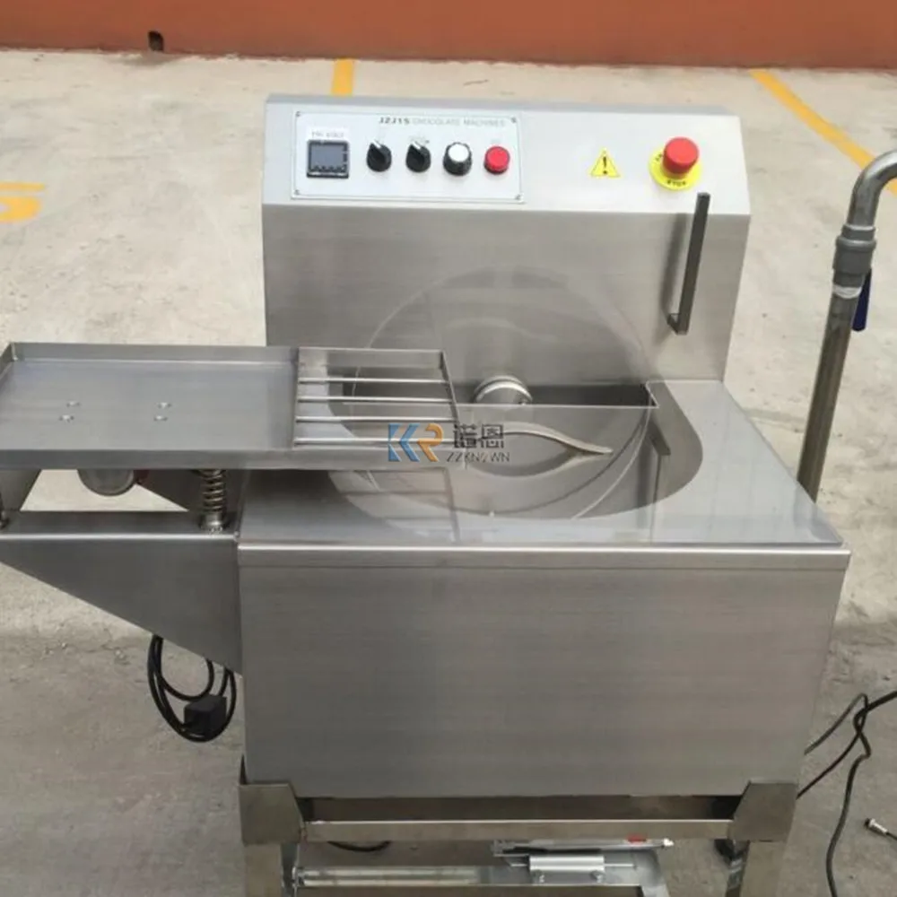 Continuous Chocolate Tempering Machine Chocolate Warm Holding Tank Commercial 8kg With Shaker