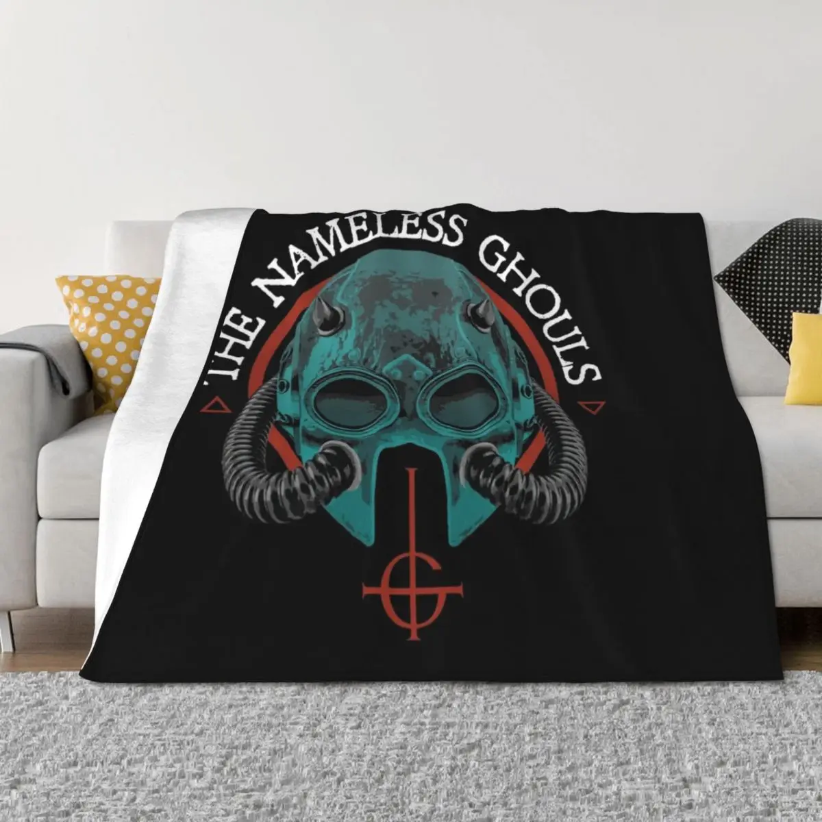 

The Nameless Ghouls Throw Blanket Sofa Throw Loose Bed Plaid Blankets