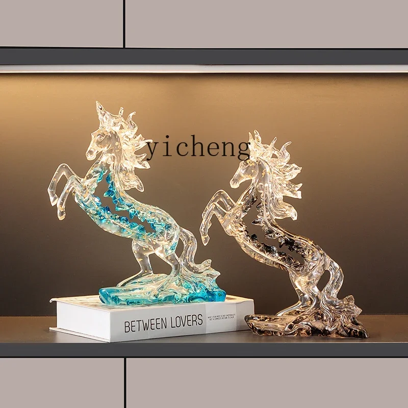 D3 Lucky Ornament Living Room TV Cabinet Office Desktop Light Luxury High-end