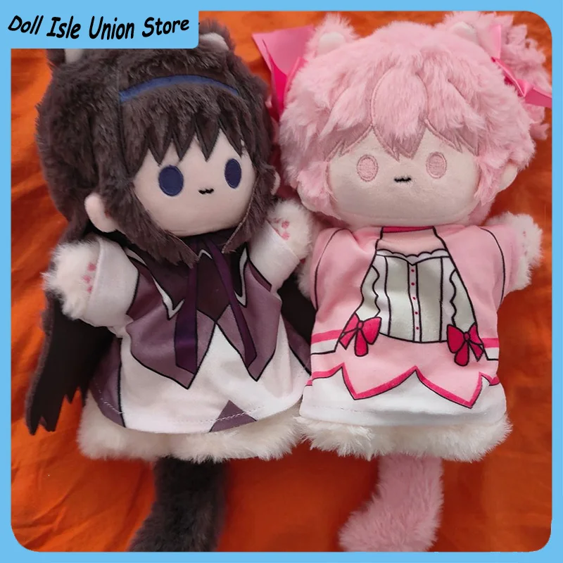 

Kaname Madoka Akemi Homura Miki Sayaka Sakura Kyouko Tomoe Mami 25cm Funny Hand Puppet Soft Plush Doll Plushie Gift Anime Toys