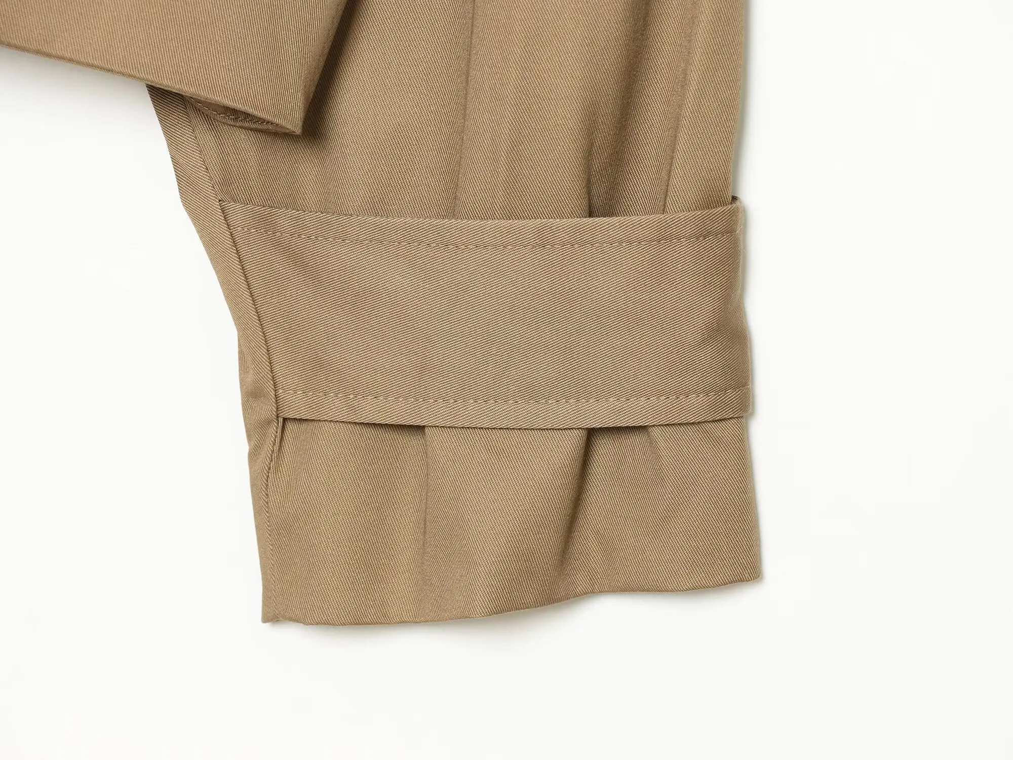 NLZGMSJ Vintage Casual Chic Jacke mit Schal, einfarbig, einreihig, mit Taschen, langen Ärmeln, neue Mode 2026, Herbstmantel – Detail 8