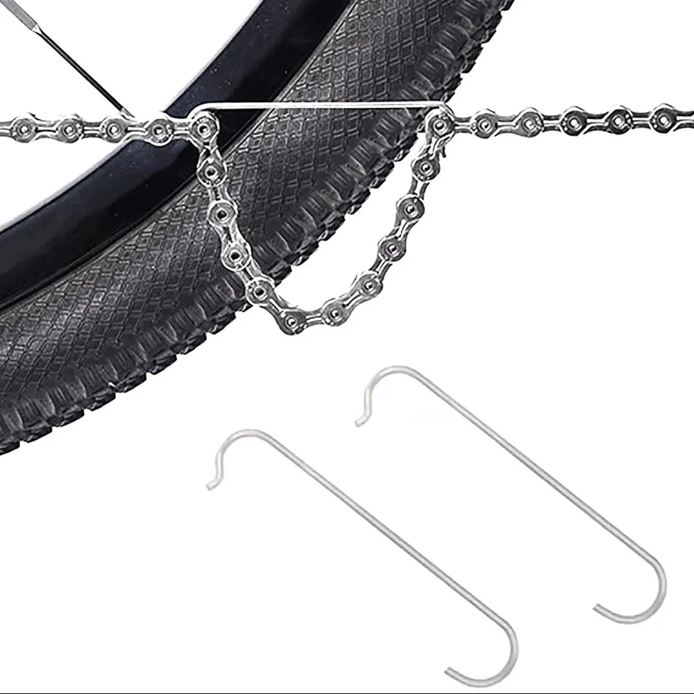 

3PCS Steel Joint Hook for Bicycle Chain Repair Bike Service Tool Non-drop Hooks Cycling Repairing Tools Bike Accessories