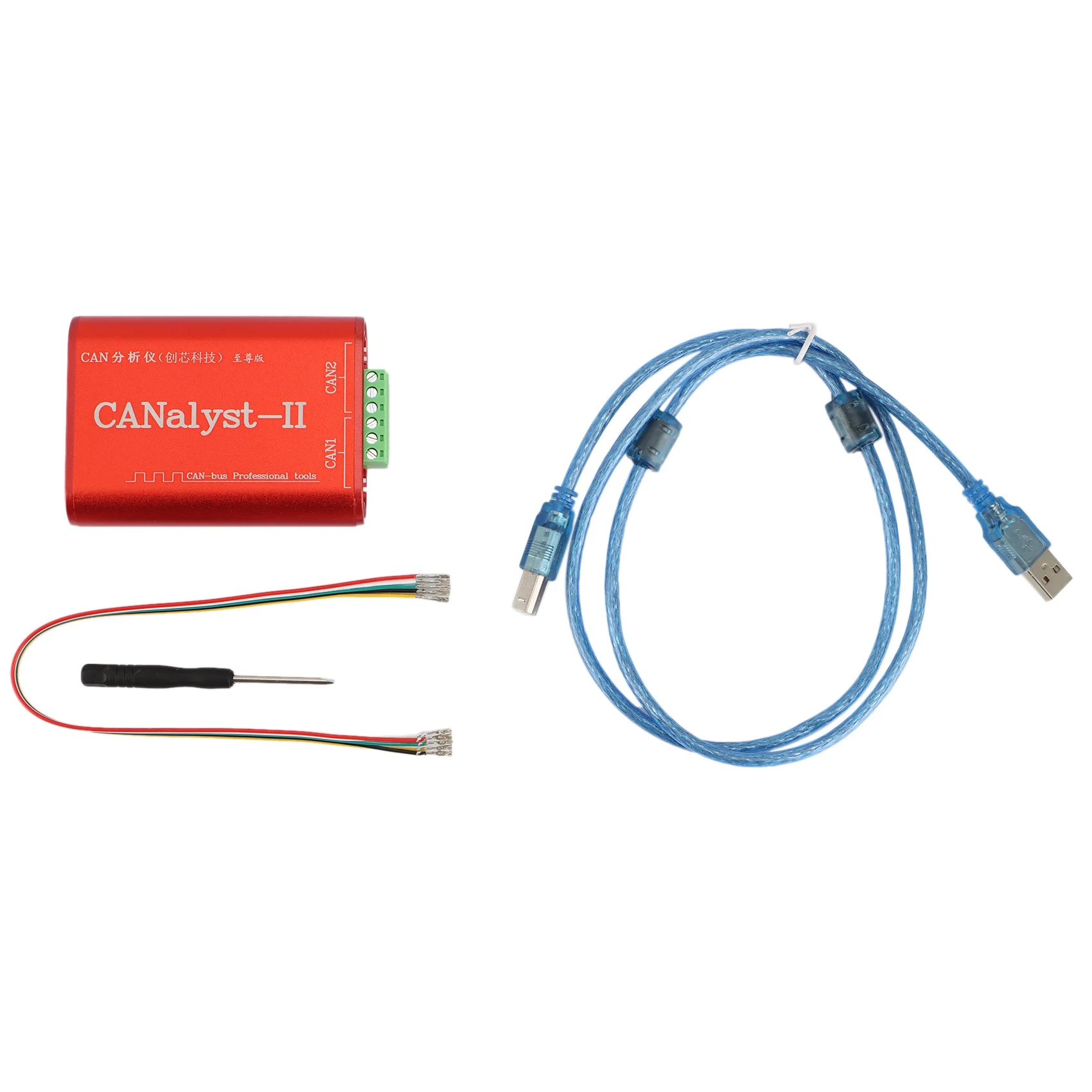 Może analizator CANalyst-II USB do puszki Adapter konwertera CAN-Bus kompatybilny z ZLG USB do puszki