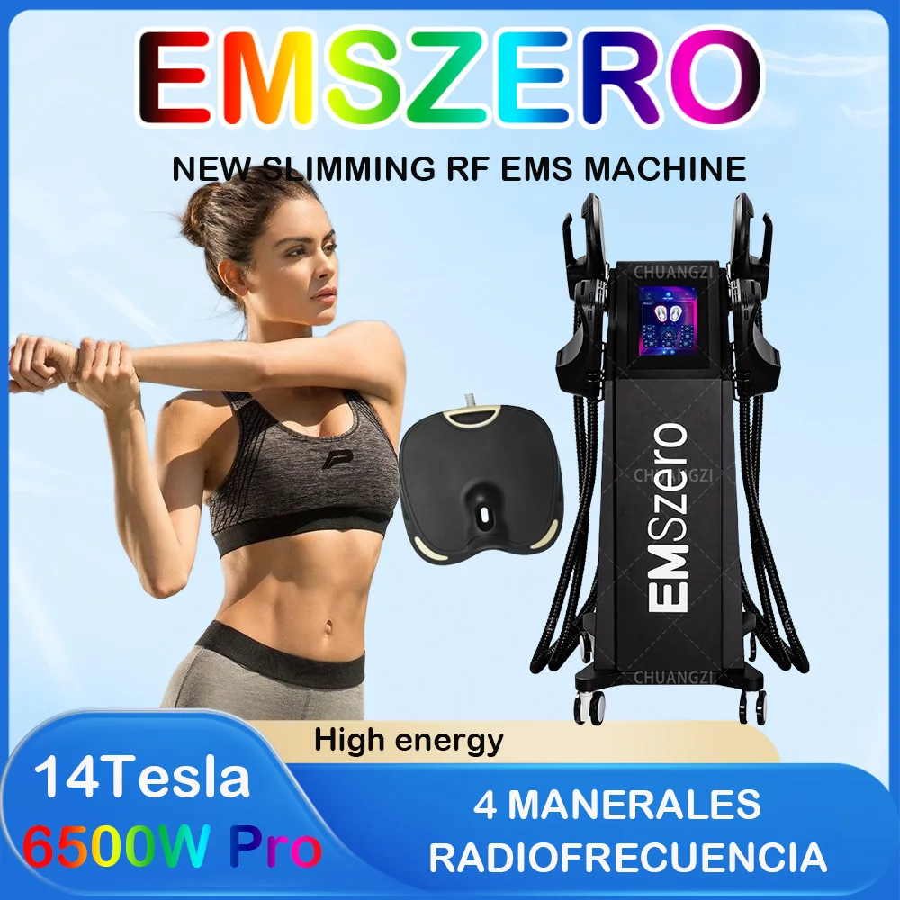 Máquina profesional 6500w Ems zero NEO RF 2025 EMS adelgazamiento corporal estimulación muscular EMSZERO PRO Ultra esculpir perder peso