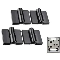 Toilet Partition Door Hinge Plastic Hinge Flat Door Nylon Hinge Public Toilet Partition Door Hardware Accessories