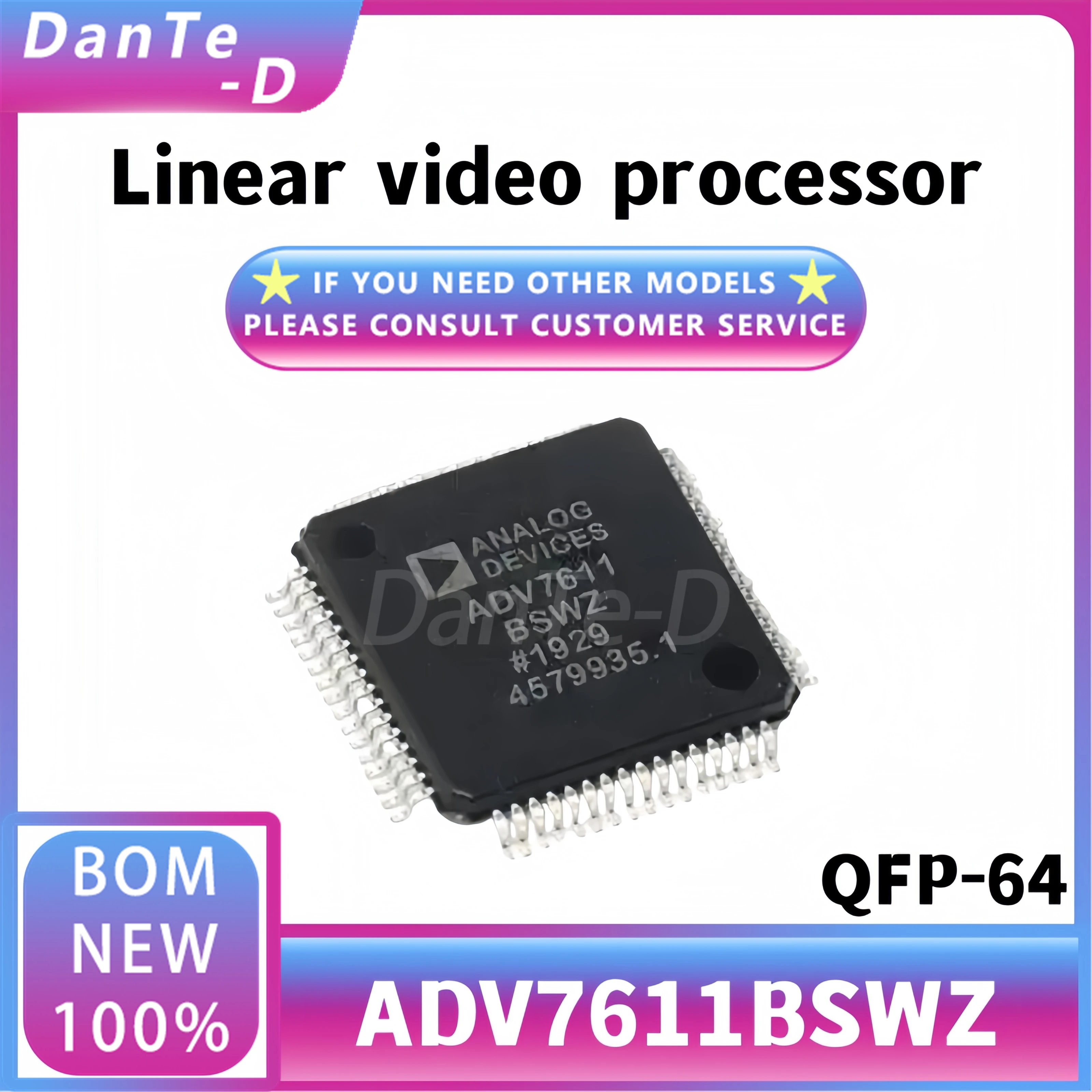 ADV7611BSWZ New original QFP-64 ADV7611B linear video processor