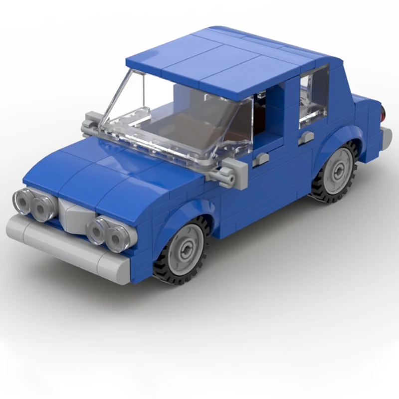 

158PCS MOC 1967 Chevrolets Corvair Monza Sport Sedan Classic Car DIY Model Building Blocks Retro Assembly Toys Gift for Adults