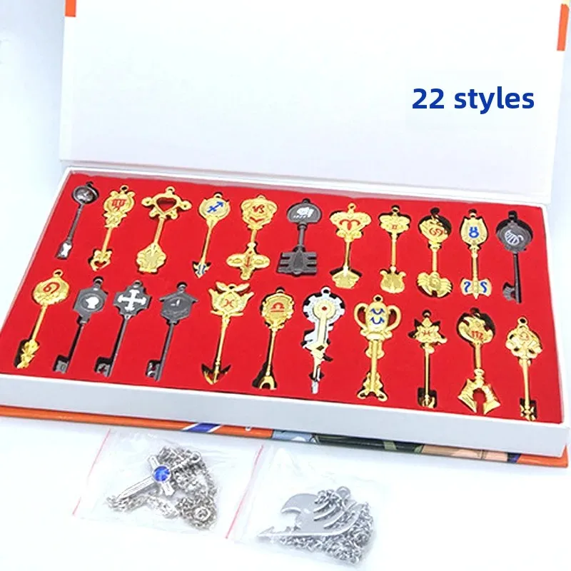 لوسي ستار تسجيل المفاتيح مجموعة تصاميم متعددة الجنية الذيل حلقات المفاتيح جمع رمادي هابو لوسي المخلوقات الأسطورية مجوهرات Accessori #3