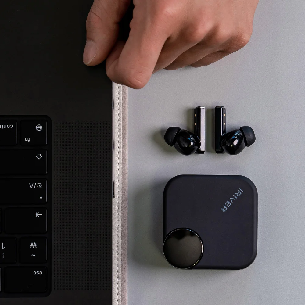 سماعات أذن لاسلكية Iriver Bluetooth Anc مع خاصية إلغاء الضوضاء