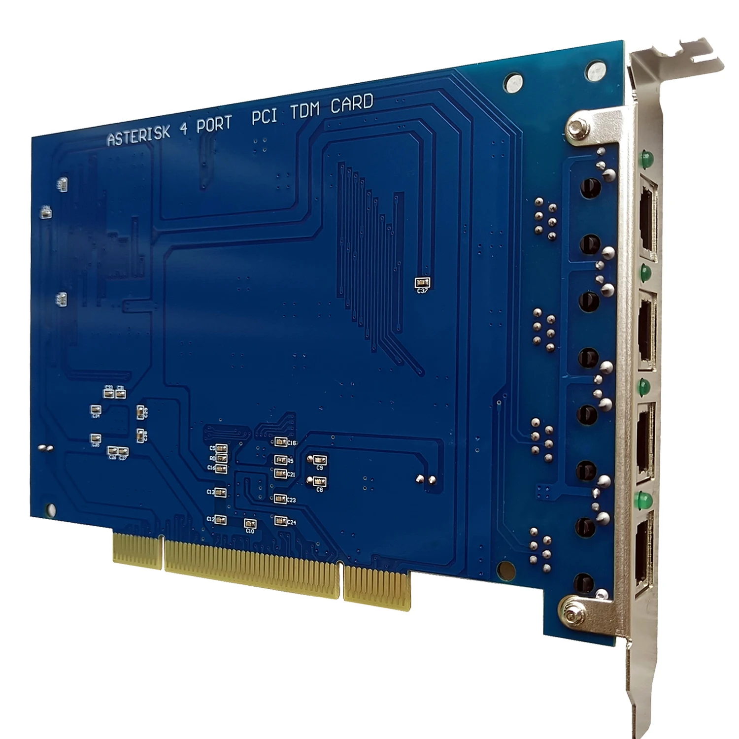 Asterisk PCI Card TDM410P with 2 FXO+2 FXS Ports,TDM400P,Asterisk Card FXO Card FXS Card,FreePBX Issabel Free PBX FreeSwitch