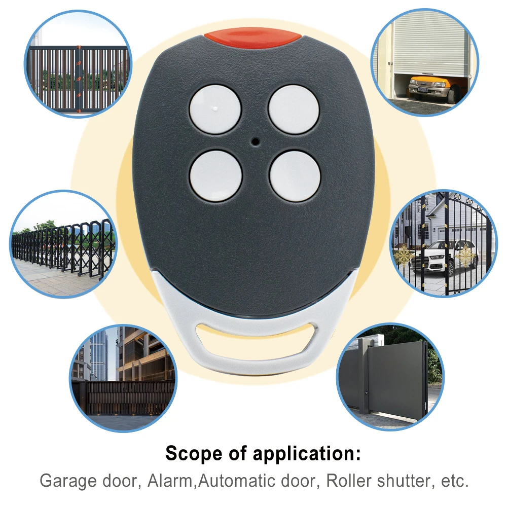 for DITEC GOL4C Garage Door Remote Control 433.92MHz Fixed Code Universal Handheld Transmitter Command Barrier Key Fob