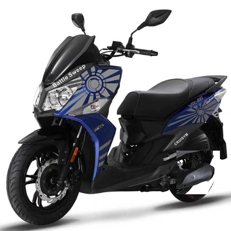 Motorcycle Tank Pad Stickers For SYM 150 SYM CRUiSYM Scratch Resistant Protector Cover Sticker Decals